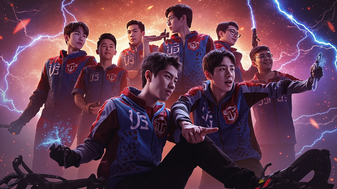 100T T1 赛场瞬间